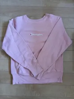 Champion リバースウィーブ　ピンク スウェット Sサイズ