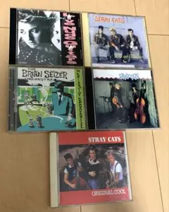 Brian Setzer Stray Cats CD 5枚セット