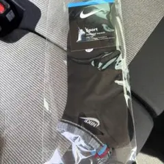 Nike スポーツソックス Mサイズ ブラック 4足