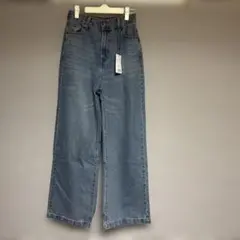 Sans Souci ワイドレッグデニム 34+ (L) ミディアムウォッシュ