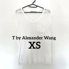 T by Alexander Wang ノースリーブ　Vネック ホワイト XSのサムネイル