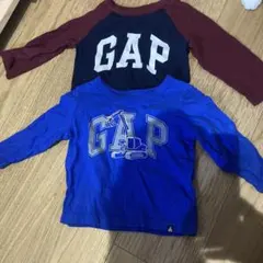 GAP 長袖カットソー 2枚セット 12-18ヶ月