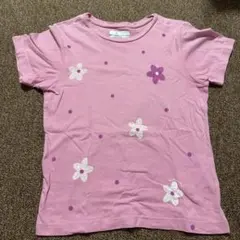 Columbia キッズ Tシャツ ピンク 花柄 S 7/8のサムネイル