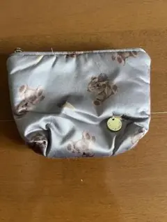 ジェラートピケ　ポーチ