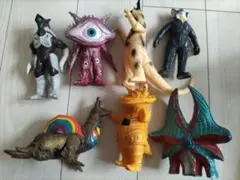 怪獣フィギュアセット 7体