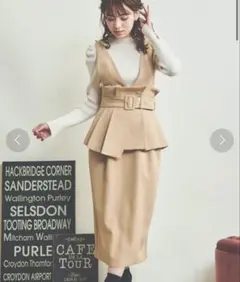 Noela ペプラム２ＷＡＹジャンスカ