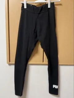 PUMA プーマ ブラック タイツ S/P