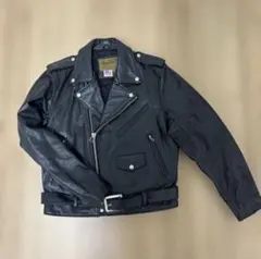 George Town ダブルライダース 黒レザージャケット