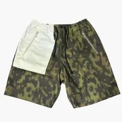 DRIES VAN NOTEN カーキ　ハーフパンツ 52k9 DRIES VAN NOTEN ドリスヴァンノッテン 1タック ミリタリー