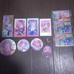 鳳えむ まとめ売り 11点 バッジ カード プロセカ 感謝祭 エピカ 箔押し