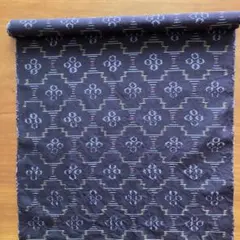 着物はぎれ　琉球絣　絹　古布 ハンドメイド
