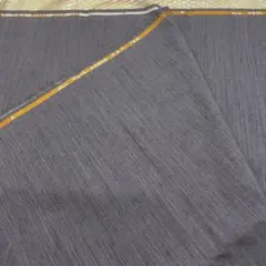 ウール100% グレー生地 スーツ生地　婦人服　紳士服　リメイク