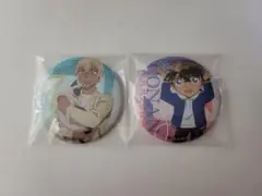 名探偵コナン キャラバッジコレクション 猫 缶バッジ 2点セット