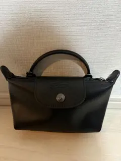 ロンシャン　ハンドバッグ ショルダーバッグ XSミニバッグ　ブラック　黒