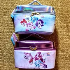 シークレットキャッチ！ティニピン　ポケット付きバニティポーチ 2種セット