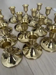 金属製キャンドルホルダー 18個セット