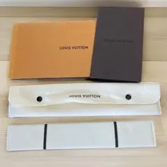 ルイヴィトン 腕時計 タンブール ベルトケース ホワイト ベロア アクセサリー