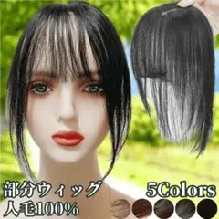 部分ウィッグ かつら ヘアピース 前髪ウィッグ ポイントウィッグ 女性 レディー