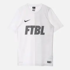 NIKEナイキFTBL Tシャツ DRI-FIT 白ドライフィット背中メッシュS