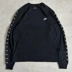 NIKE ロンT 長袖 袖ロゴプリント オーバーサイズ XXL ブラックのサムネイル