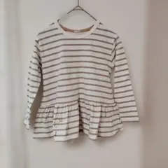 ムーミン フリル付き 長袖カットソー