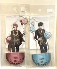 ブルーロック　糸師冴　糸師凛　バルーン　箔押し　アクリルスタンド　2個セット