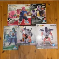 ドラゴンボール　一番くじ　フィギュア　５点セット
