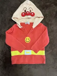 アンパンマン風フード付きトレーナー