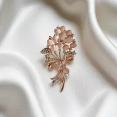 ブローチ コサージュ ピンクパール 保護者会 お受験 卒業式 入学式 結婚式