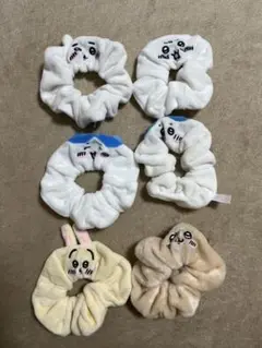 ちいかわ　シュシュ　6種セット　ガチャ