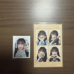音嶋莉沙 4カット 生写真 IDフォト