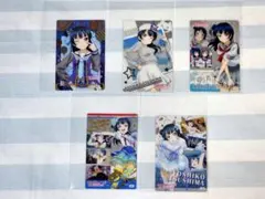 ラブライブ！サンシャイン!! ウエハースカード5枚 津島善子 ヨハネAqours