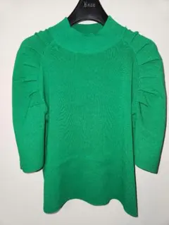 値下げ 新品未使用 clear クリア グリーン カットソー