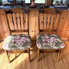 アンティーク調 2人掛けソファ 花柄 クラシック カリモク ソファー