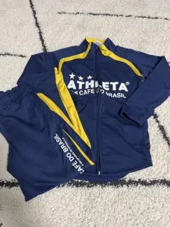 ATHLETA ジャージ ネイビー/イエロー サイズ140