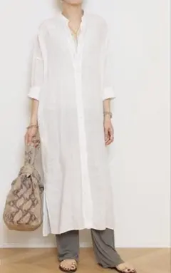 極美品】ミューズ ドゥ ドゥーズィエム クラス OGLINEN フレアスカート