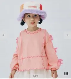 【100/未着用タグ付き】メニィメロウ＆リボントレーナー