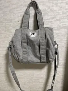 Champion 2 way Bag グレー ショルダーバッグ