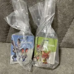 ズートピア ブリスターチャームコレクション　ニック　ジュディ　ガチャガチャ♡