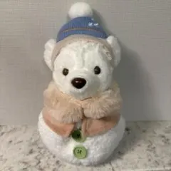 ダッフィー　雪だるま　スノーウィーデイ　ショルダーバッグ