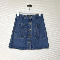Libby&Rose リビーアンドローズ デニムスカート ジーンズ 台形 S