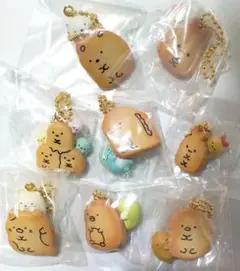 【コンプリート】すみっコぐらし 全8種 マスコット付きビスケットチャーム フル