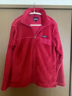 パタゴニア　リツール スナップT プルオーバー ジャケット フリース ボア 赤