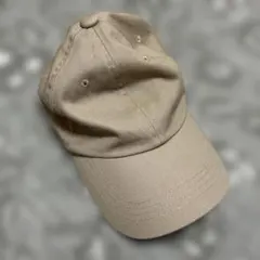 キャップ ベージュ