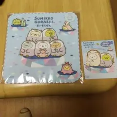 すみっコぐらし ハンカ25×25cm ステッカーのサムネイル