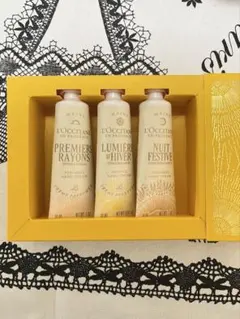 L'OCCITANE ホリデーライツ ハンドクリームトリオ