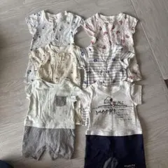 夏用半袖ロンパース 70cm まとめ売り