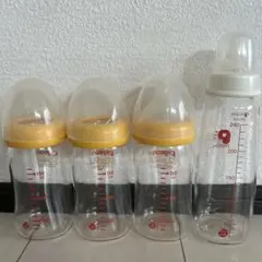 哺乳瓶　4本セット　新生児　150ml 3本　240ml 1ポン