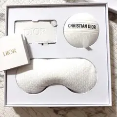 未使用 非売品 Dior プラチナ バースデーギフト ロゴ アイマスクセット