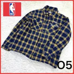 送料無料！ NBA HAWKS チェック柄 中綿入り シャツジャケット ブルゾン